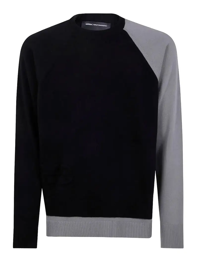 U logo Crew Neck Nero