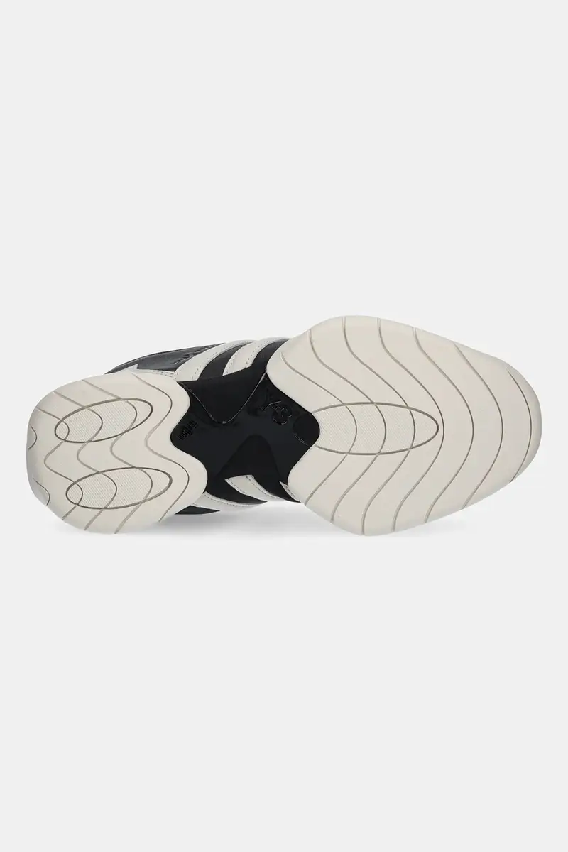 Y-sneakers in pelle Regu 2002 donna colore nero JR3600 miniatura 5