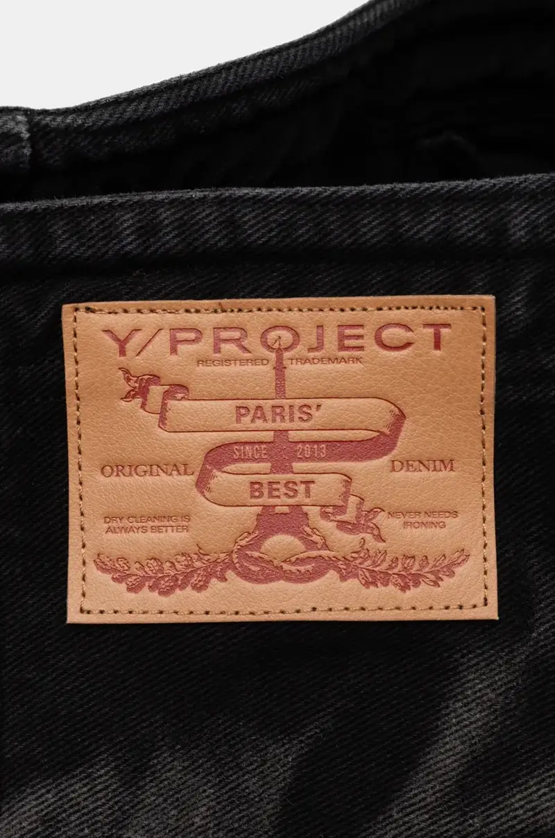 borsa in denim MAXI WIRE CABAS BAG colore nero 620BA005 miniatura 4