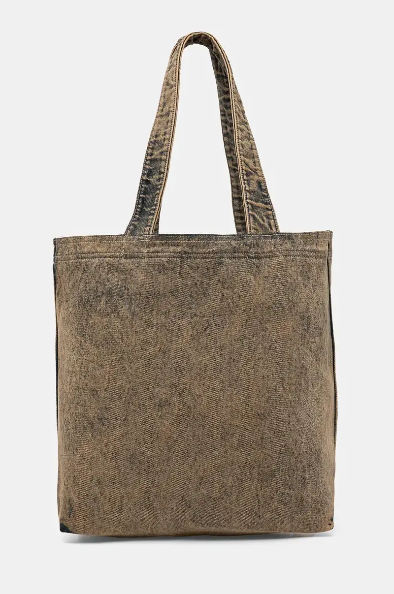 borsa in denim PARIS' BEST TOTE BAG colore beige 620BA004 miniatura 3