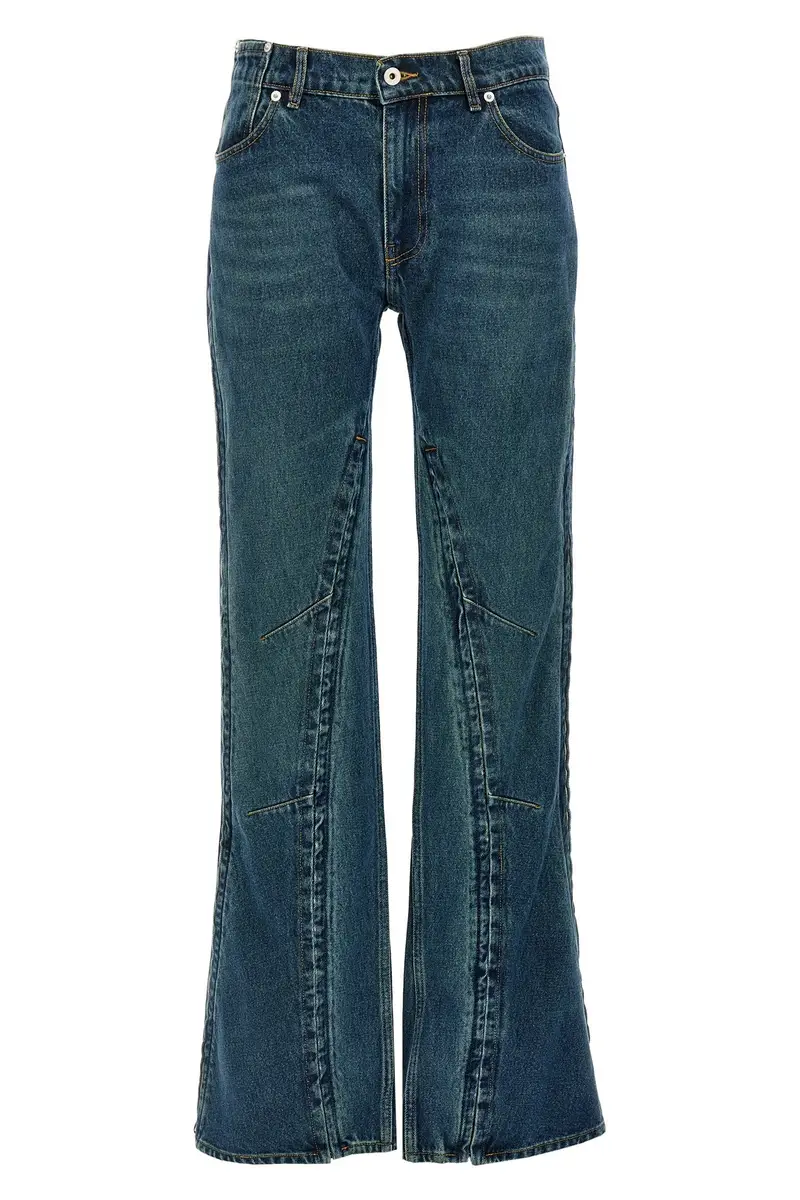 Jeans Evergreen Hook And Eye Blu