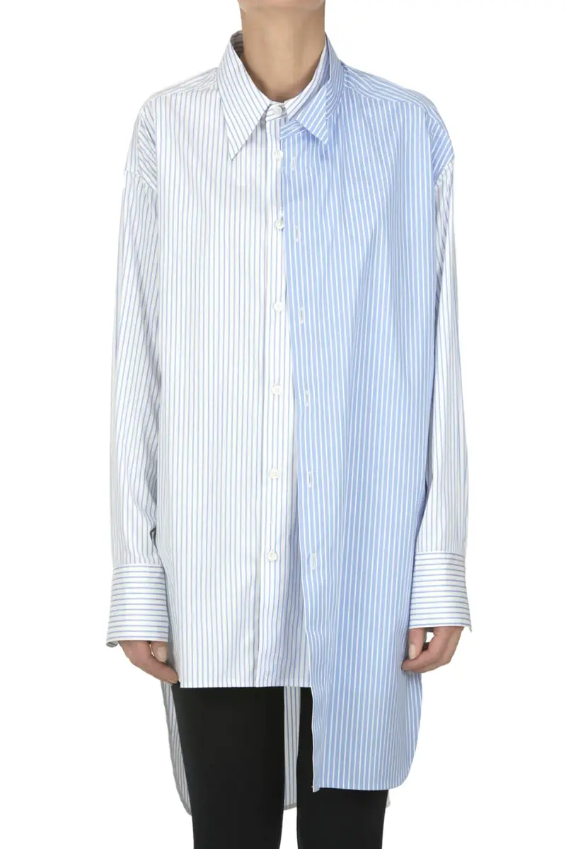 Camicia oversize a righe