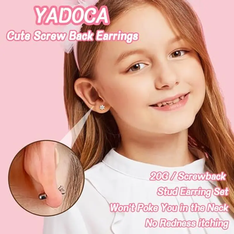 YADOCA Orecchini Donna Rosa 1608690 miniatura 2