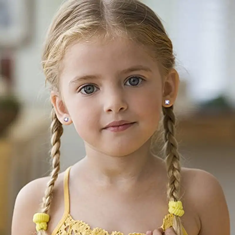 YADOCA Orecchini Bambina Rosa 2321902 miniatura 3