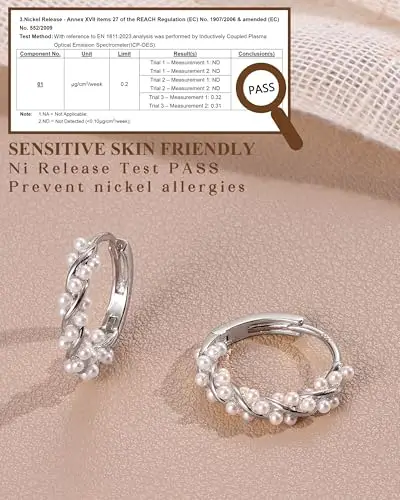 YADOCA Orecchini Rosa 3171416 miniatura 2