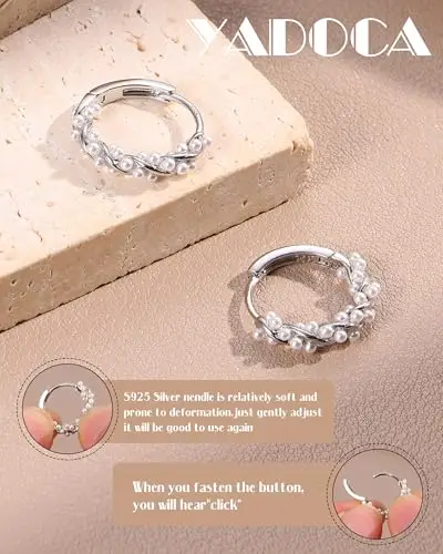 YADOCA Orecchini Rosa 3171416 miniatura 3