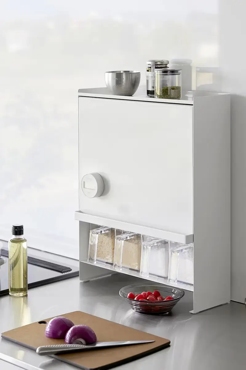 armadietto delle spezie Tower 3 colore bianco miniatura 2