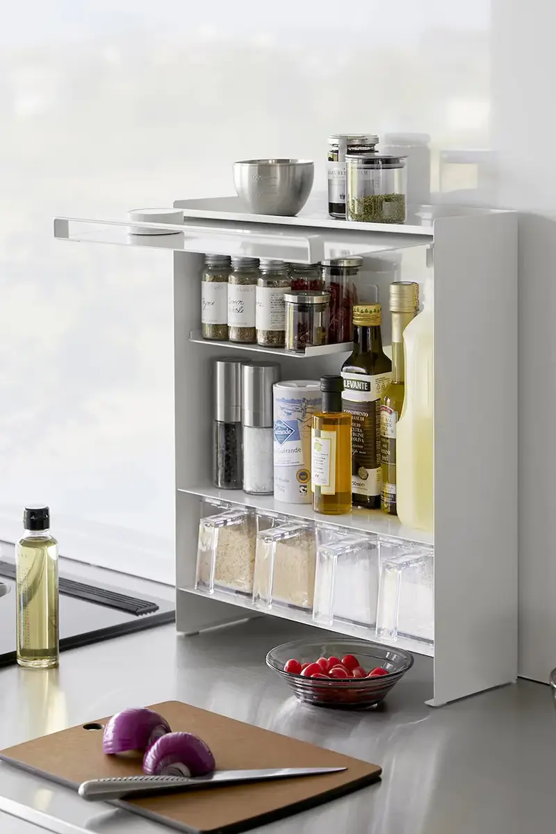 armadietto delle spezie Tower 3 colore bianco miniatura 3