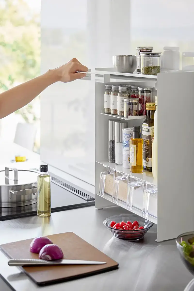 armadietto delle spezie Tower 3 colore bianco miniatura 4