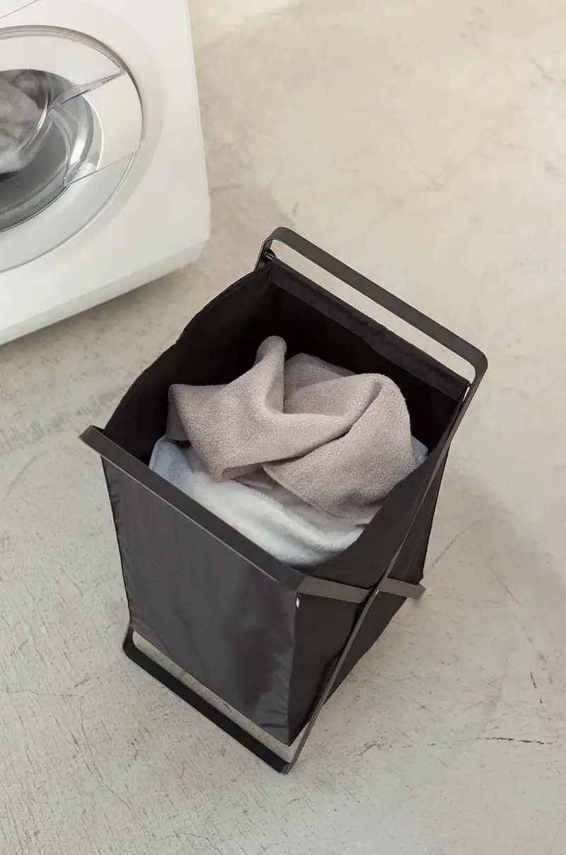 cesto della biancheria Tower Nero miniatura 3