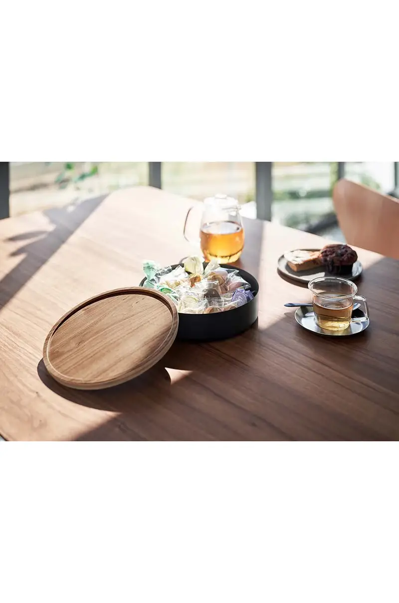 contenitore con copperchio Rin Nero miniatura 4