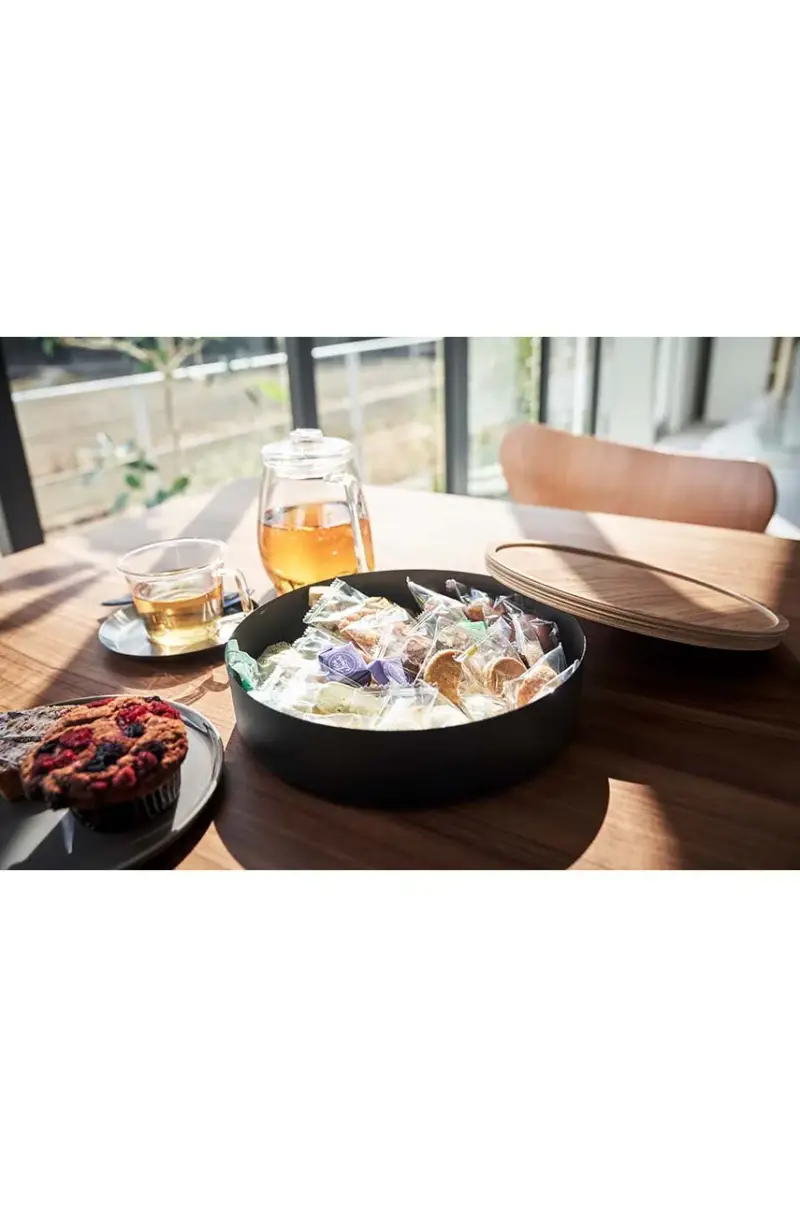 contenitore con copperchio Rin Nero miniatura 5