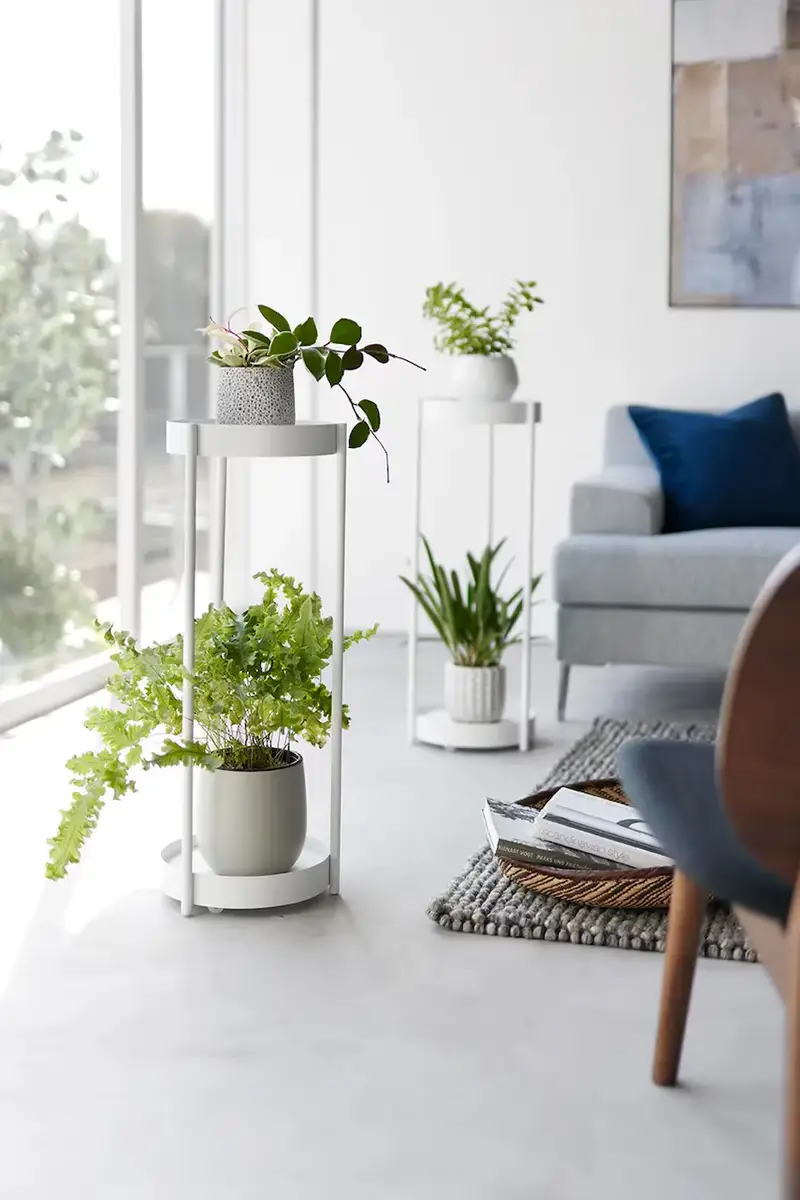 fioriera Tower colore bianco miniatura 3
