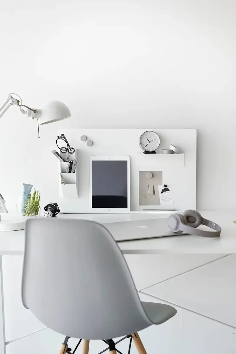 lavagna magnetica Tower 58 x 4, 8 x 41, 7 - 45, 5 cm Bianco miniatura 2