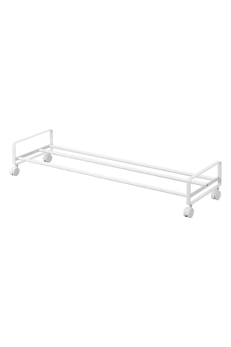 libreria su ruote Tower colore bianco