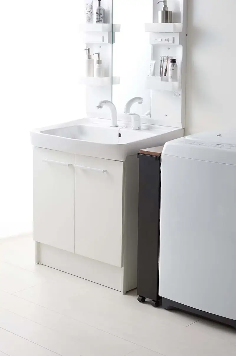 libreria su ruote Tower Nero miniatura 2