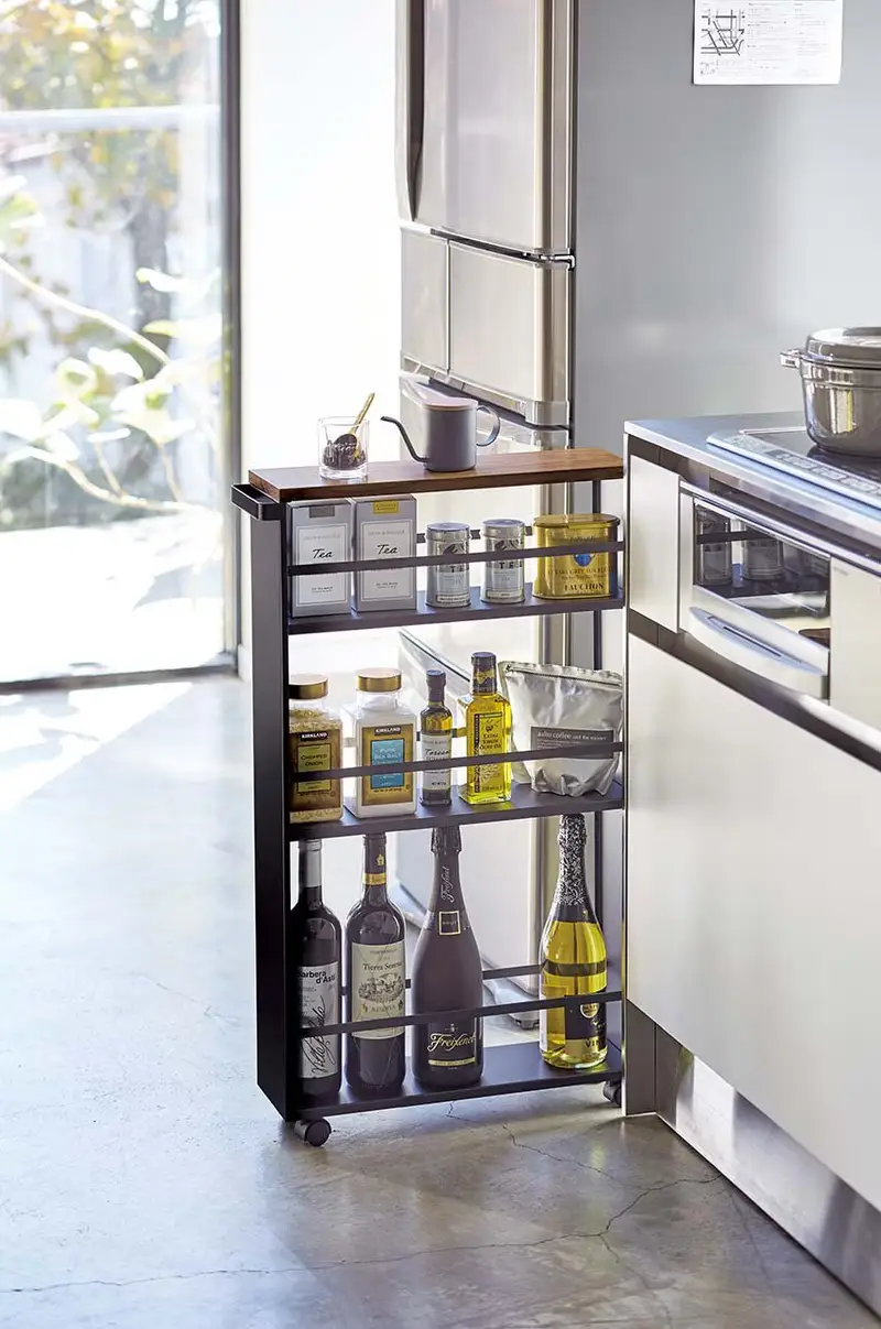 libreria su ruote Tower Nero miniatura 5