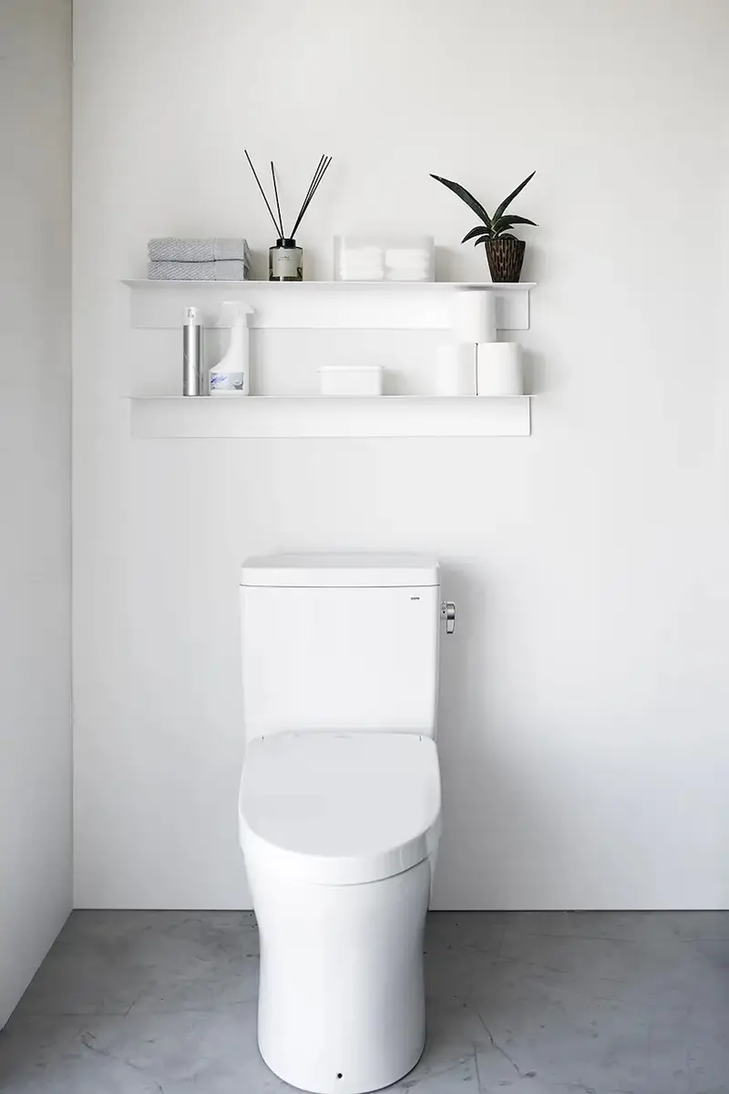 mensola 90 cm Bianco miniatura 2