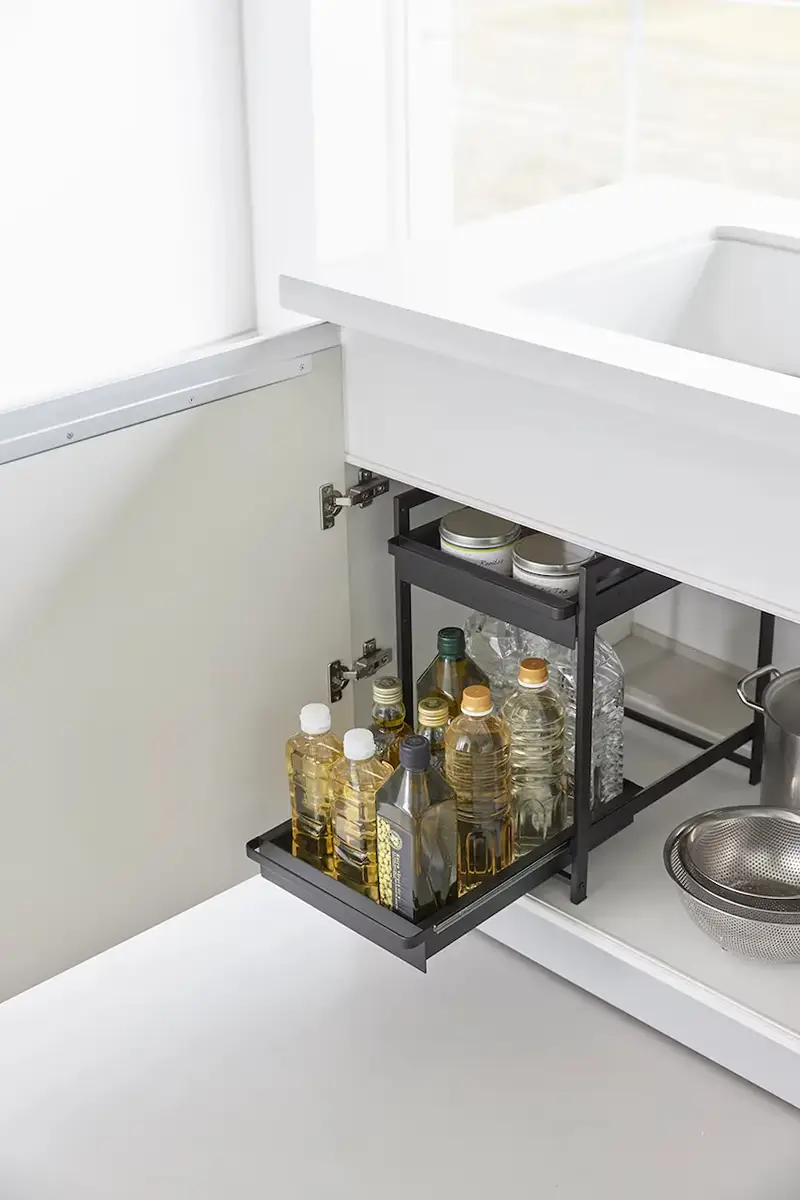 organizer per armadio da cucina Nero miniatura 2