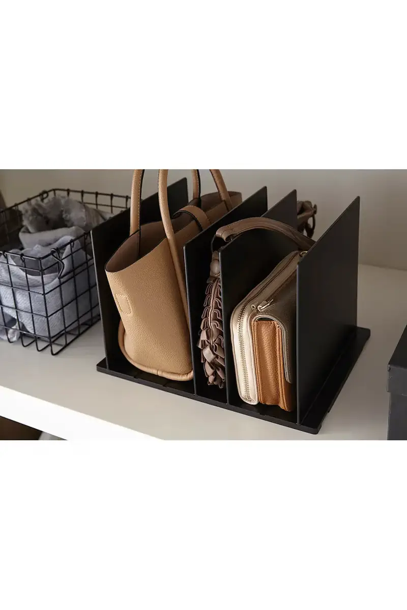 organizer per armadio Smart pacco da 2 colore nero miniatura 3