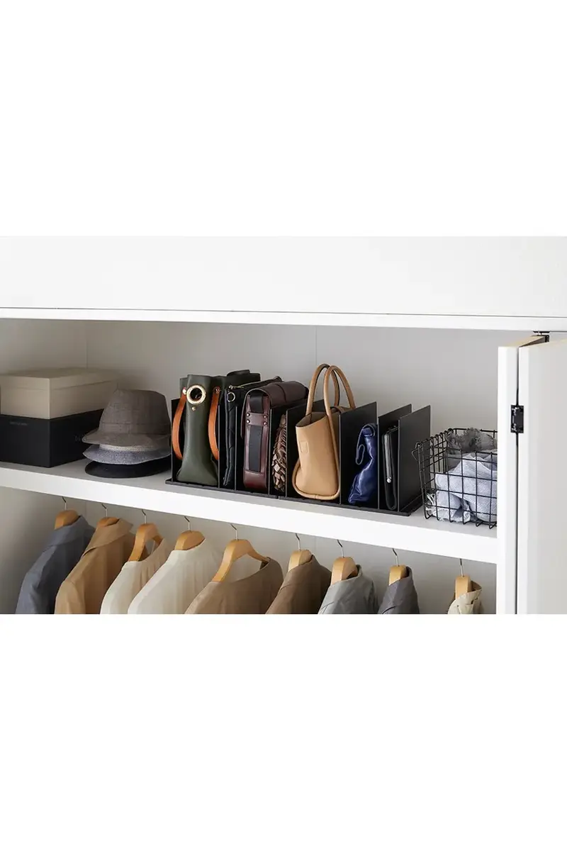 organizer per armadio Smart pacco da 2 colore nero miniatura 4