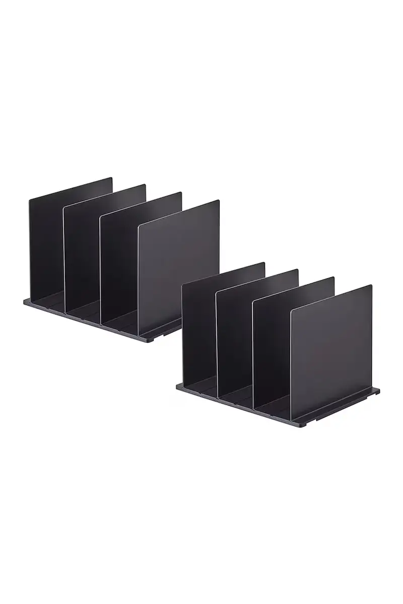 organizer per armadio Smart pacco da 2 colore nero