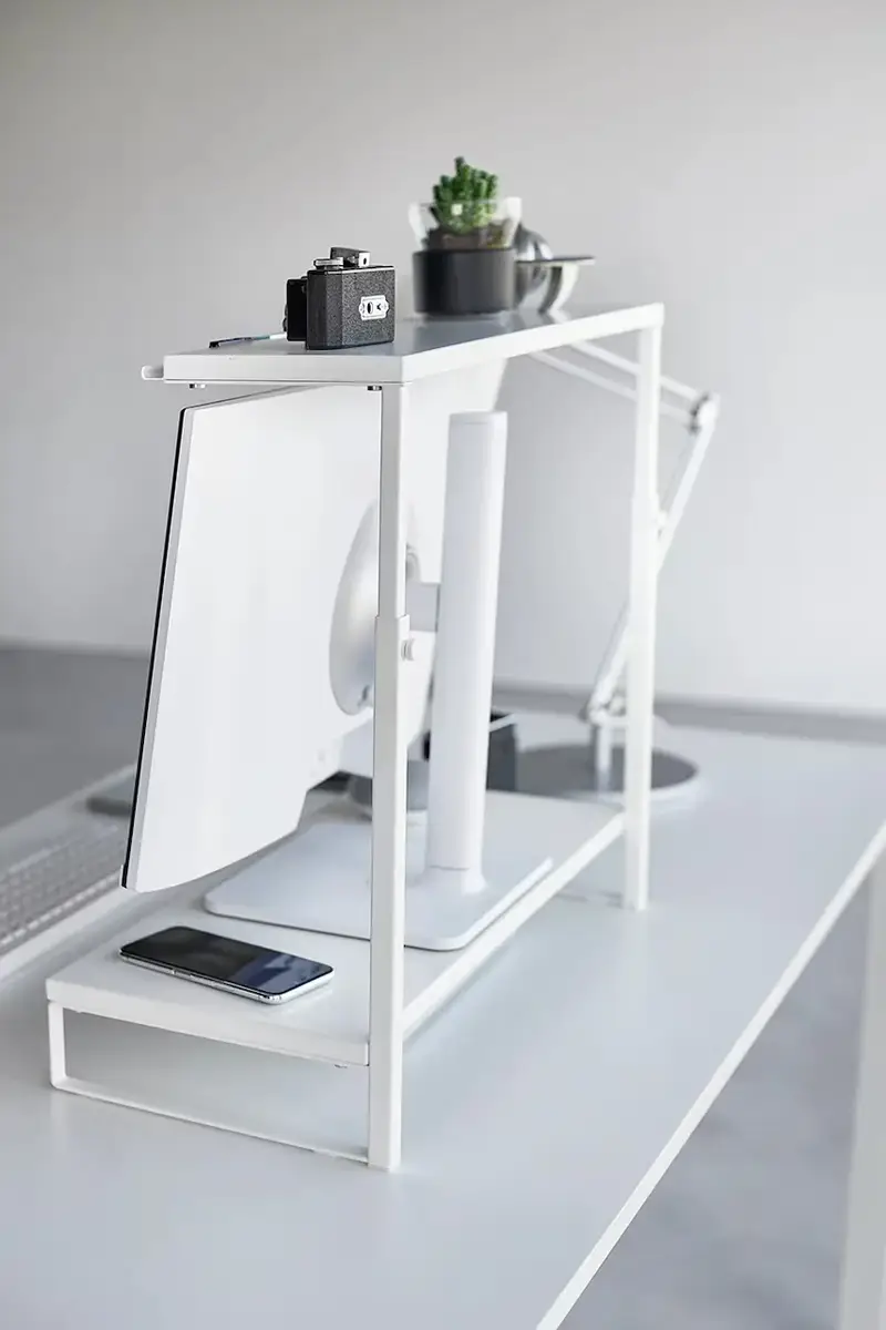 organizer scorrevole sottolavello Tower 2 30, 4 x 42, 4-68, 5 x 45, 3 cm Bianco miniatura 3