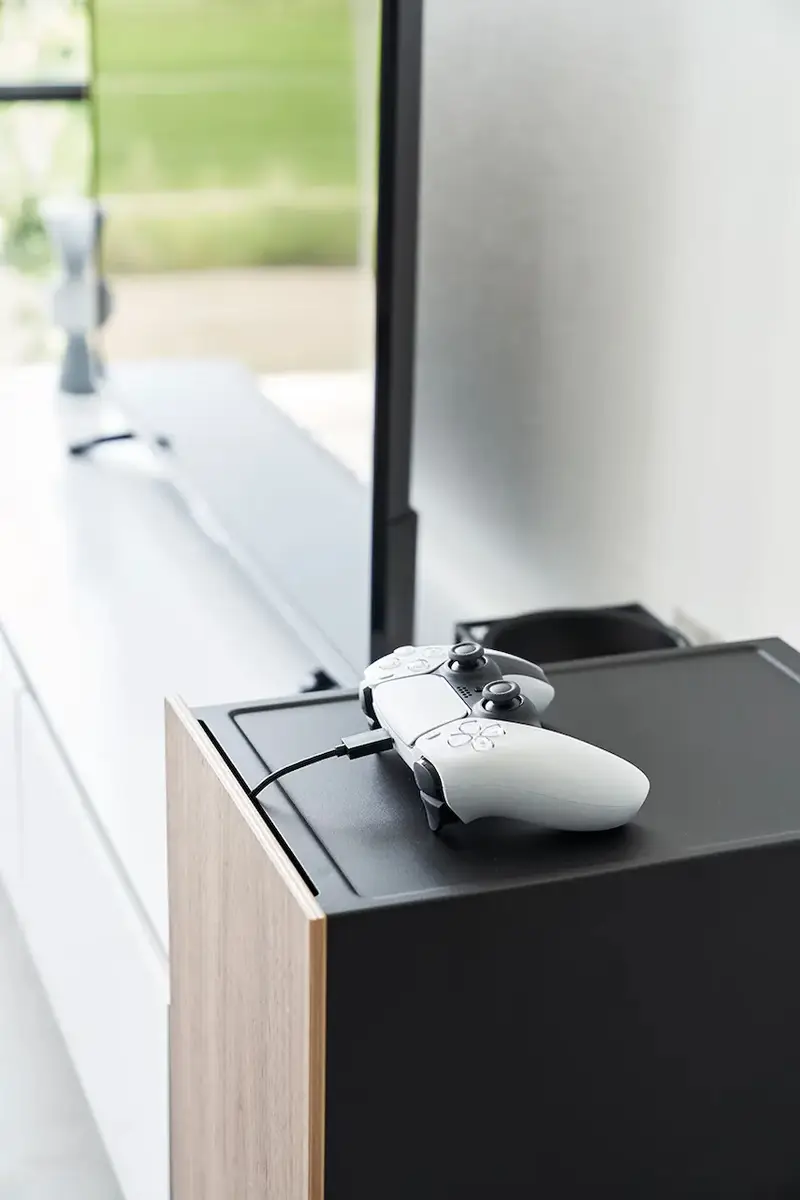 organizzatore per console di gioco Tower colore nero miniatura 4