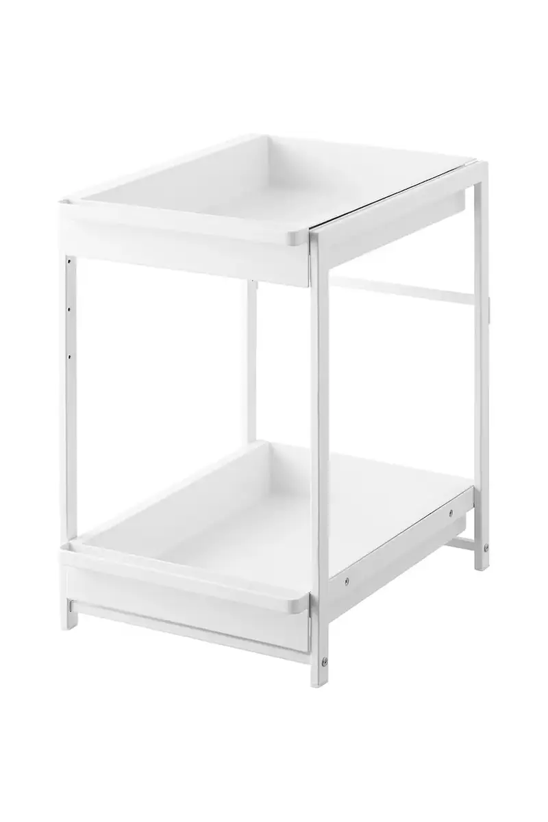 organizzatore sottolavello Tower 2 colore bianco