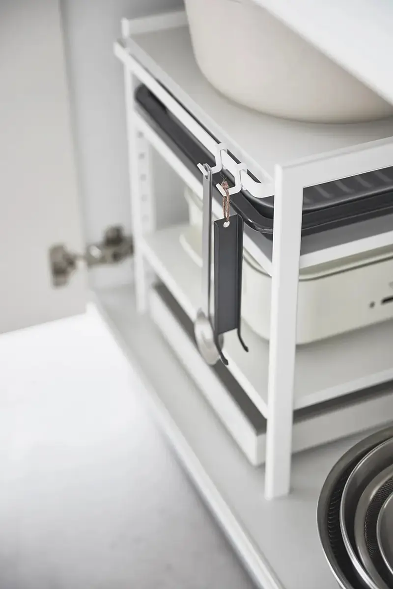 organizzatore sottolavello Tower 33 x 41, 5 x 34, 5 cm Bianco miniatura 4