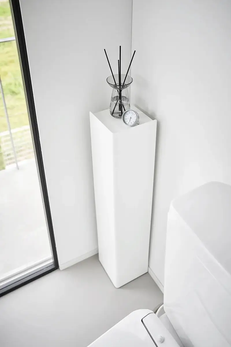 portacarta igienica Tower 80, 5 cm colore bianco miniatura 4