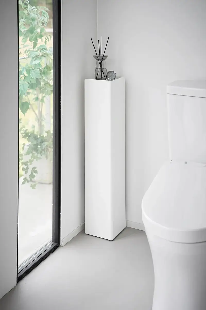 portacarta igienica Tower 80, 5 cm colore bianco miniatura 5