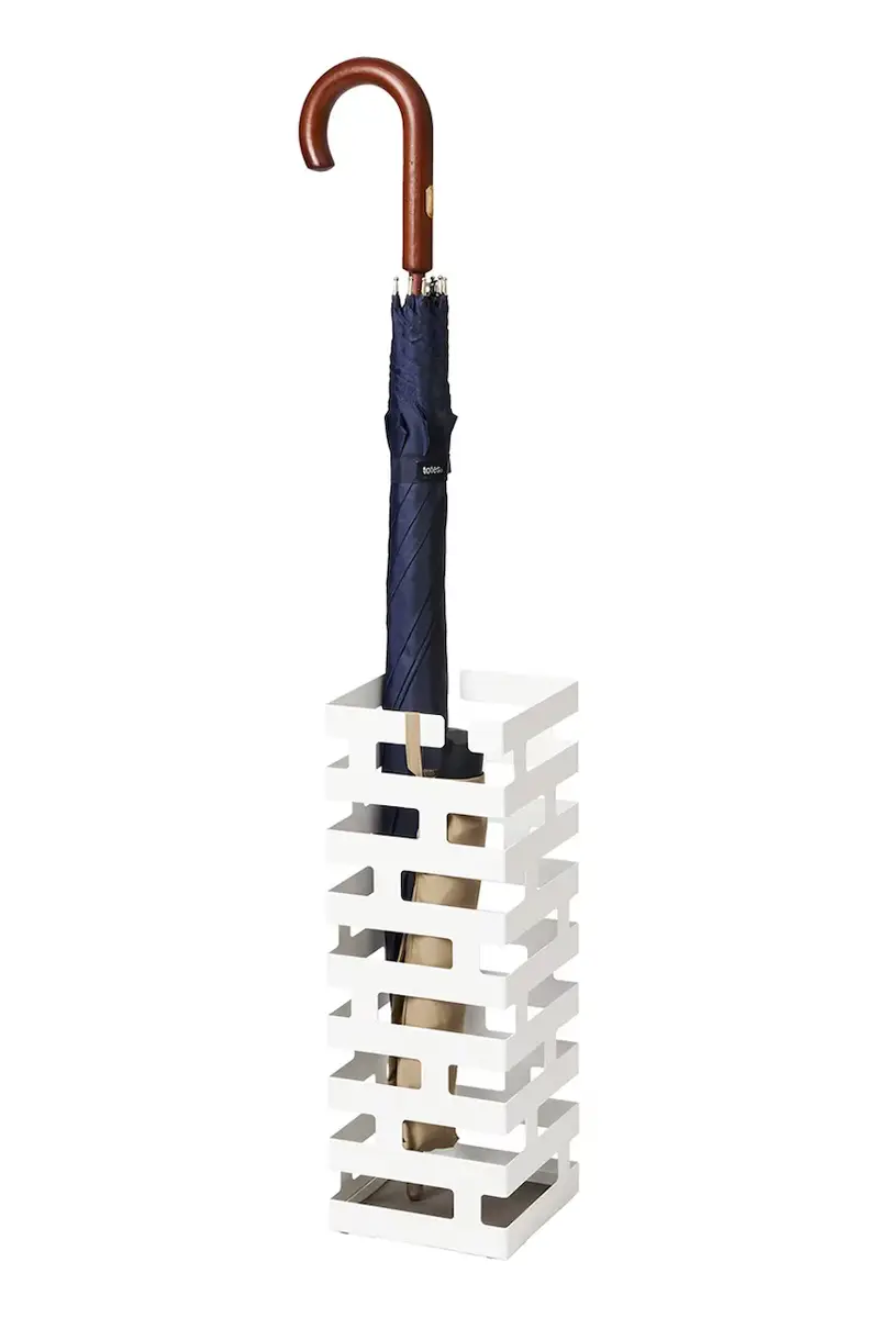 portaombrelli Brick 15 x 15 x 43 cm Bianco miniatura 2