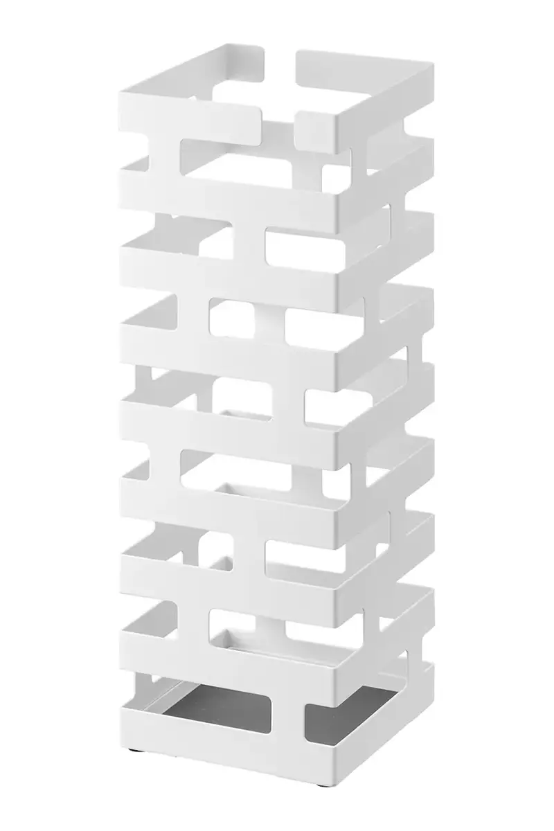 portaombrelli Brick 15 x 15 x 43 cm Bianco