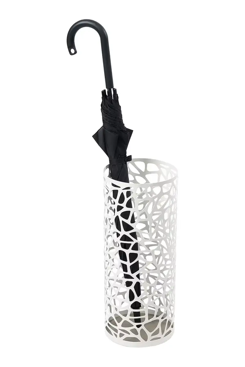 portaombrelli Nest 19 x 19 x 46 5 cm Bianco miniatura 2