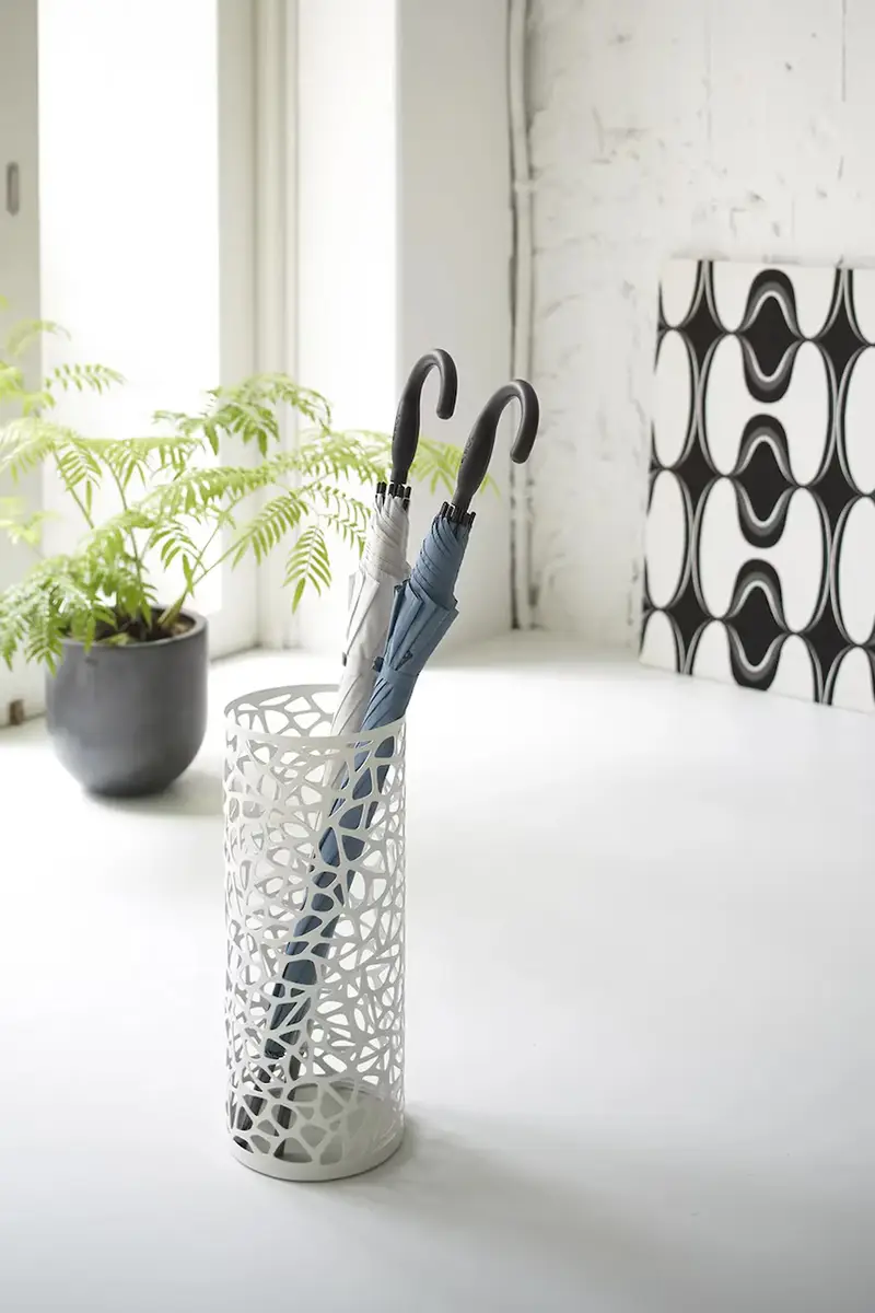 portaombrelli Nest 19 x 19 x 46 5 cm Bianco miniatura 3