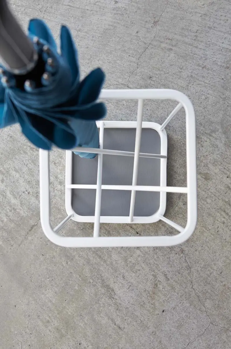 portaombrelli Nine Square Bianco miniatura 3