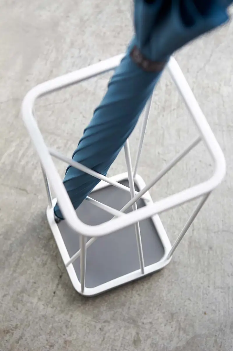 portaombrelli Nine Square Bianco miniatura 4