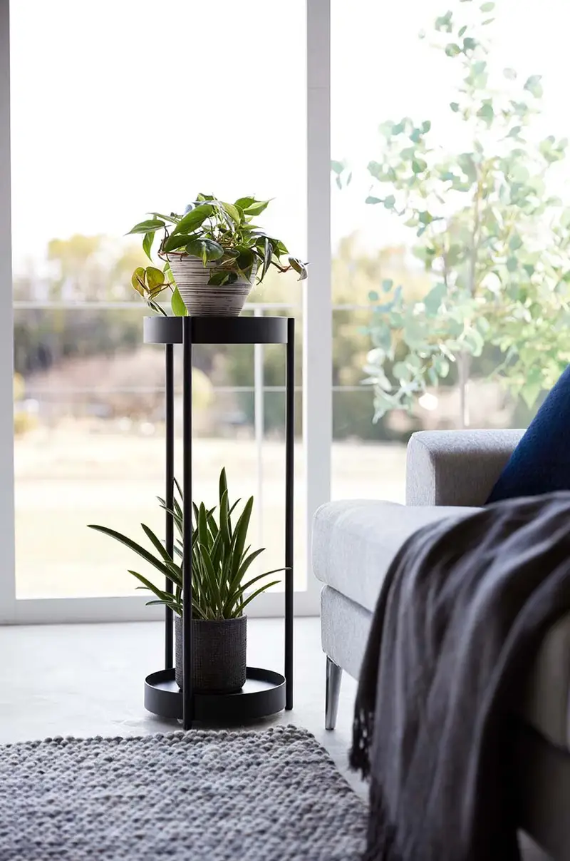 scaffale per piante Tower Nero miniatura 4