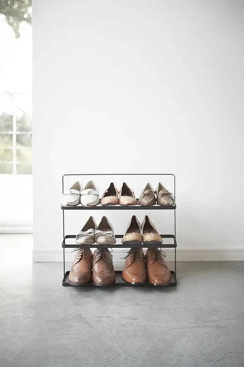 scarpiera Tower 50 x 45, 5 x 14 cm colore nero miniatura 2