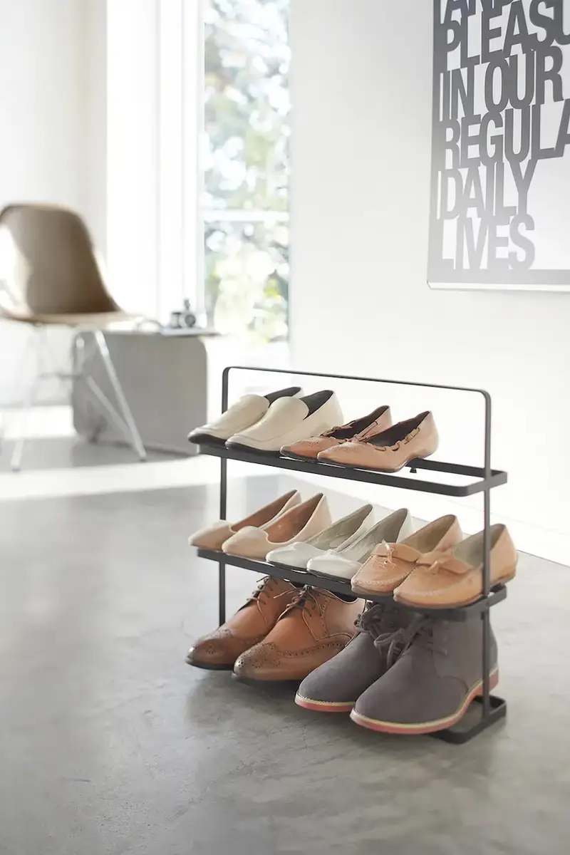 scarpiera Tower 50 x 45, 5 x 14 cm colore nero miniatura 3