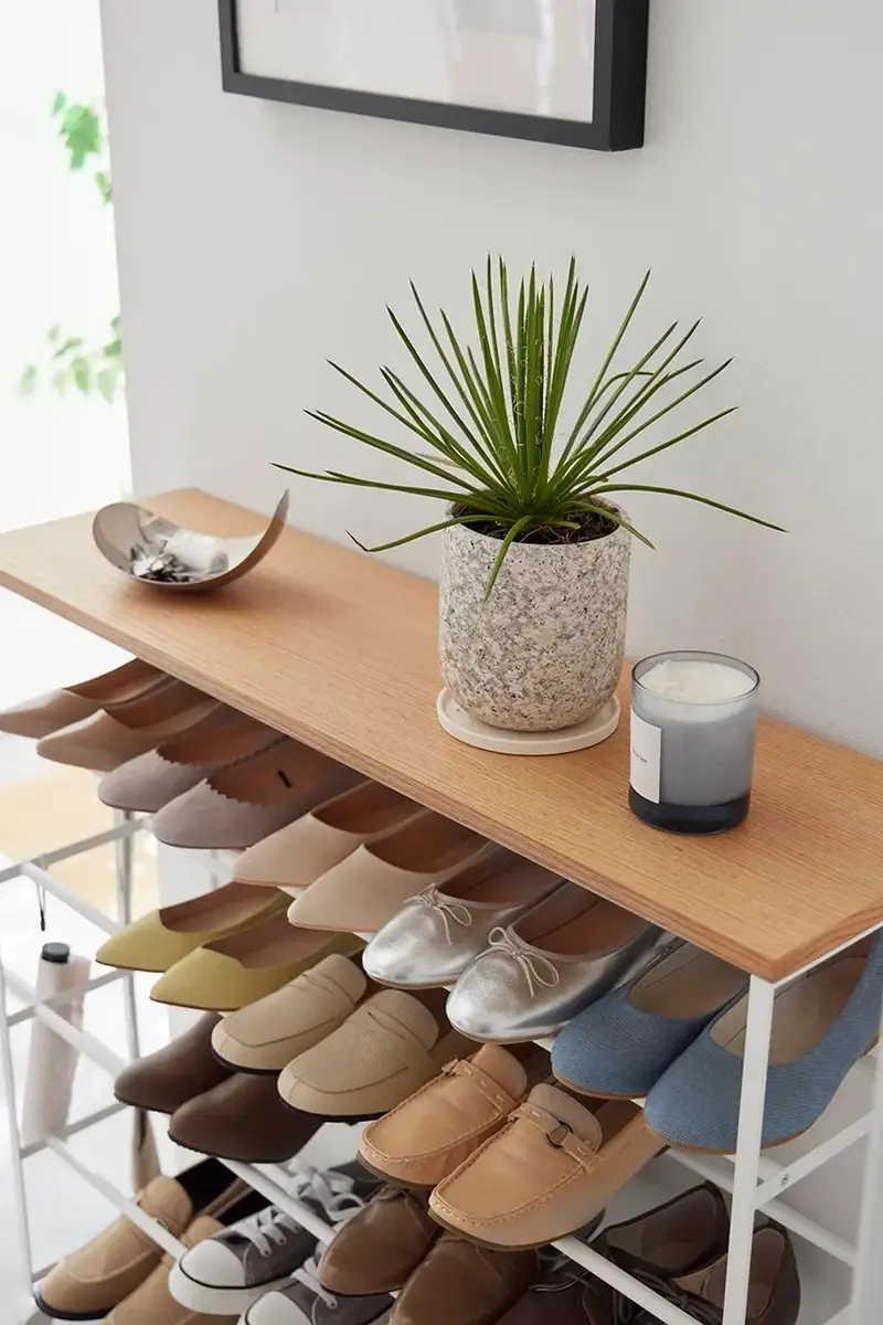 scarpiera Tower 90,5 cm colore bianco miniatura 5