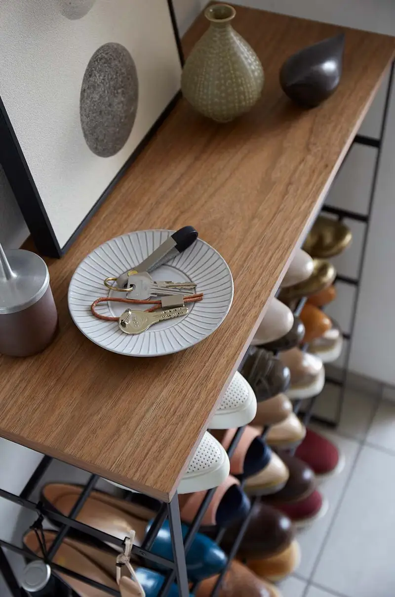 scarpiera Tower Nero miniatura 3