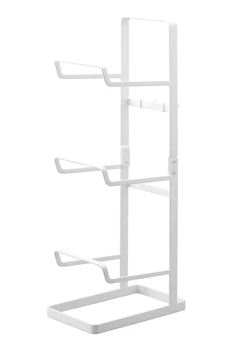 supporto per attrezzature da fitness Tower 15 x 24 x 65,5 cm colore bianco
