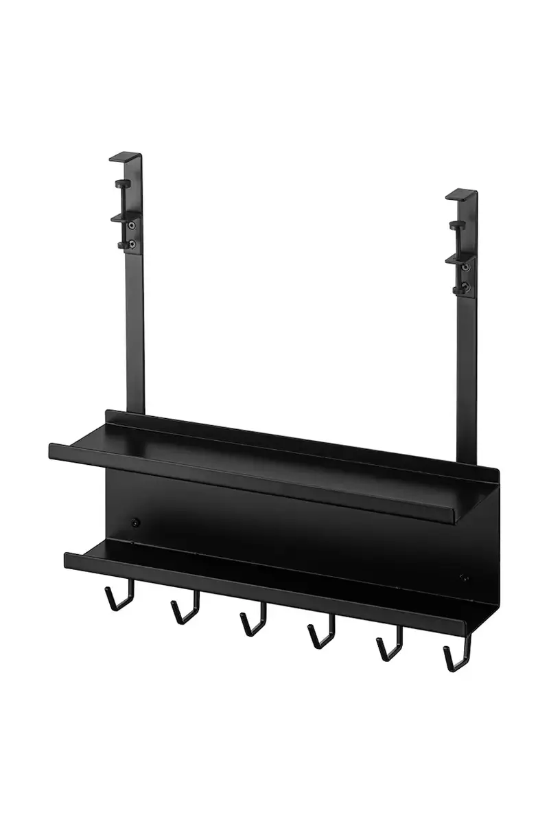 vassoio per la gestione dei cavi e del router sotto la scrivania Smart 40 x 11,5 x 43 cm Nero