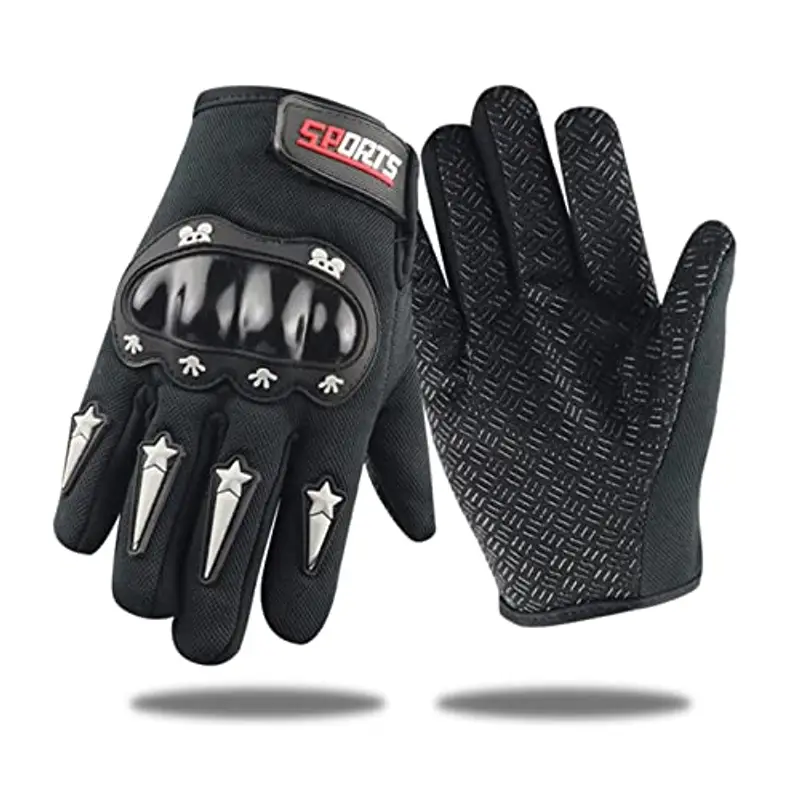 YAMEIZE Guanti Bambino Nero 1590437