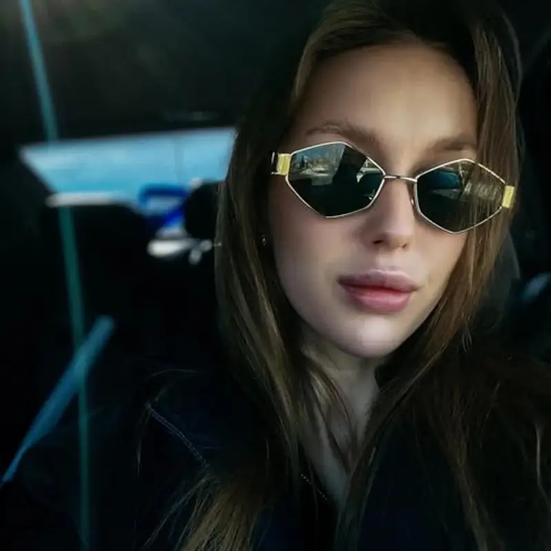 YAMEIZE Occhiali da sole Uomo Grigio 1546270 miniatura 2