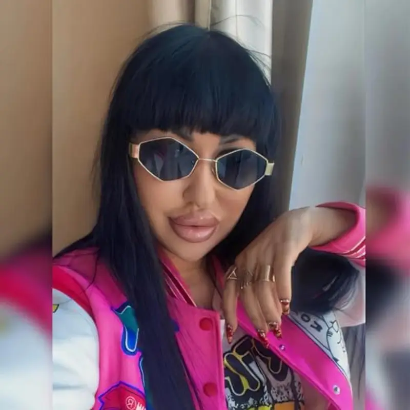 YAMEIZE Occhiali da sole Uomo Grigio 1546270 miniatura 3