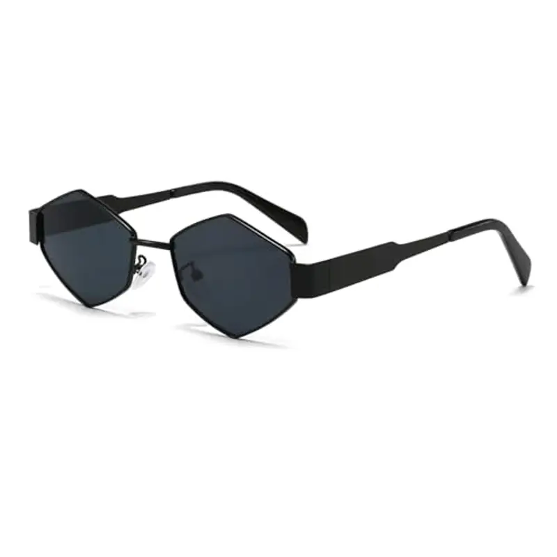YAMEIZE Occhiali da sole Uomo Nero 1606910