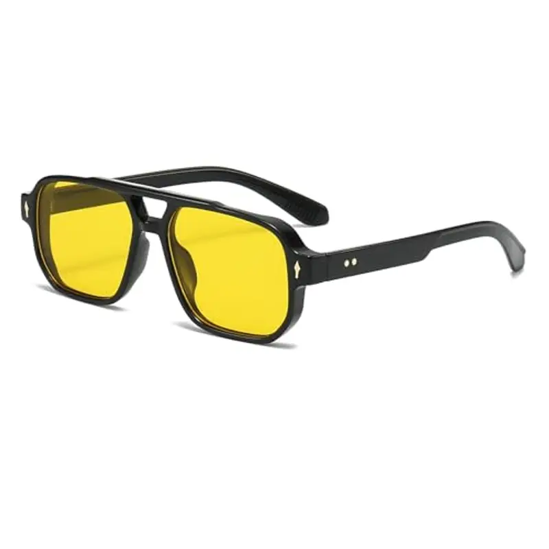 YAMEIZE Occhiali da sole Uomo Giallo 1606708
